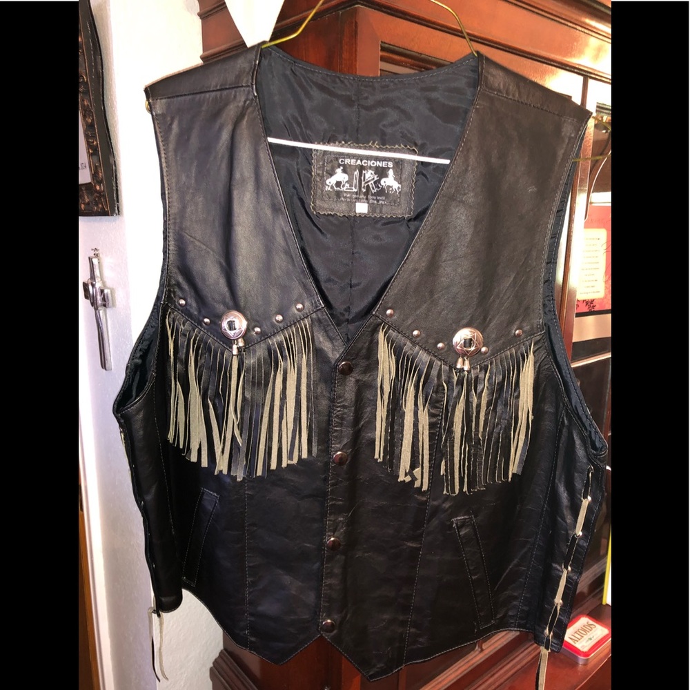 Leather Vest